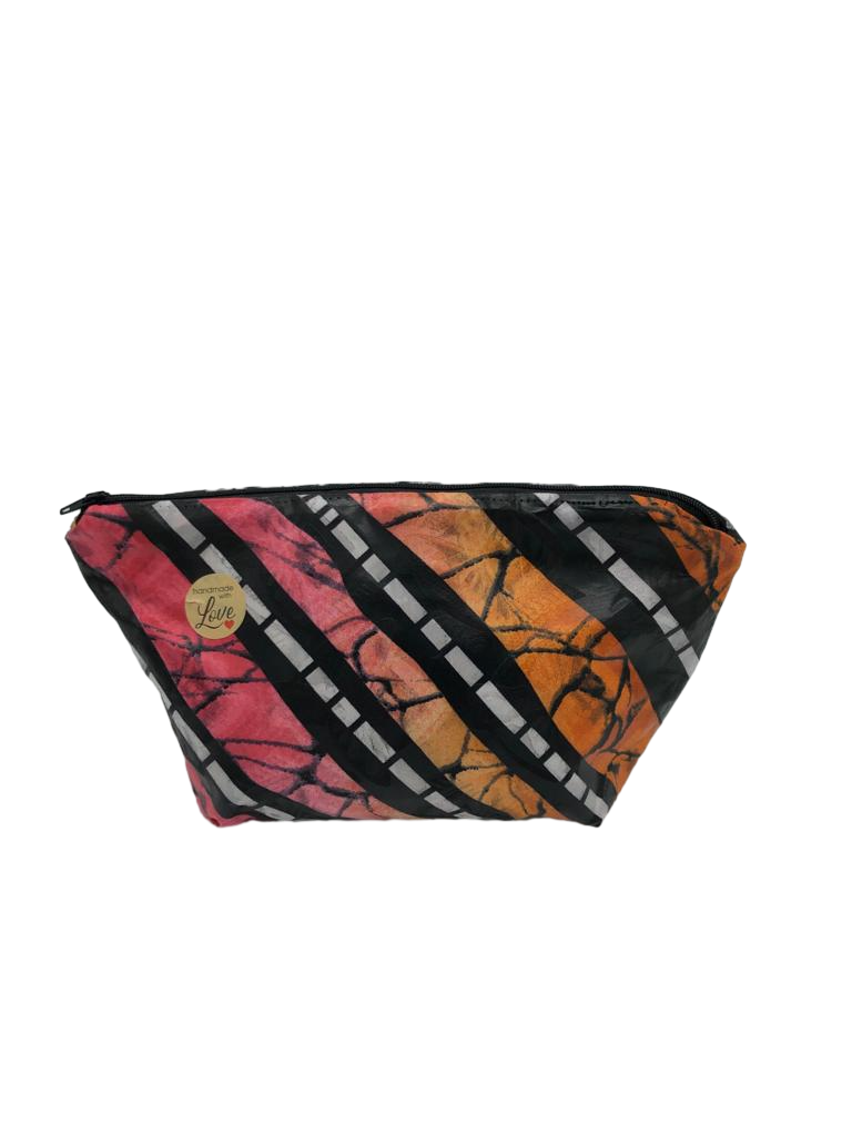 Cosmetic purse Style C ('Ankara' or 'Adire')